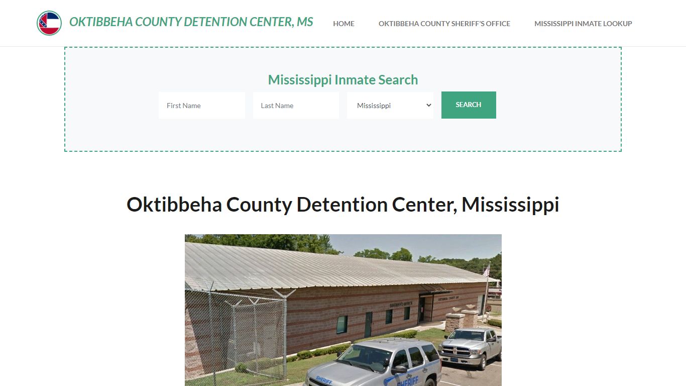 Oktibbeha County Detention Center, MS Inmate Roster, Offender Search